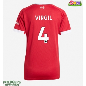 Liverpool Virgil van Dijk #4 Hemmatröja Kvinnor 2025-26 Kortärmad